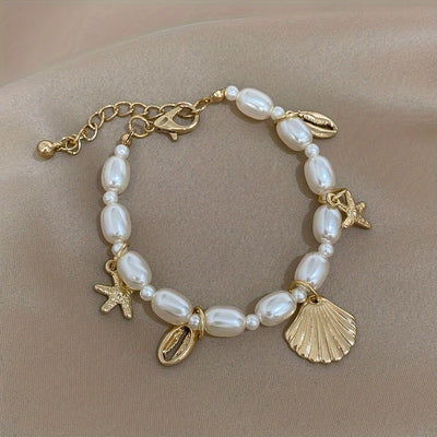 Boho Stil Sommer Seestern Muschel Armbinde