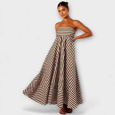 Maxikleid mit Rüschenshirt von Nachtzauber
