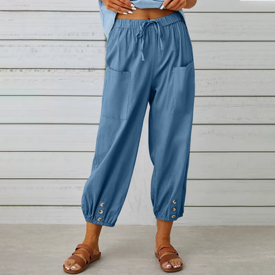 zeyra – die lässige haremshose mit hoher taille und bindegürtel für mühelosen stil