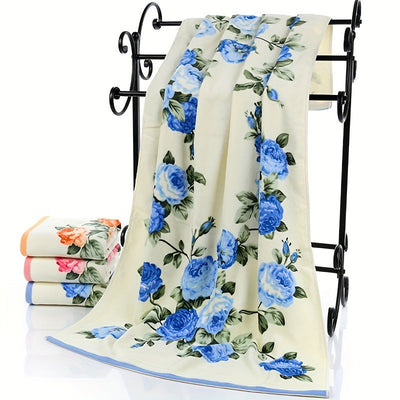 Blumenmuster Handtuch – Weich, Stilvoll & Perfekt für den Alltag
