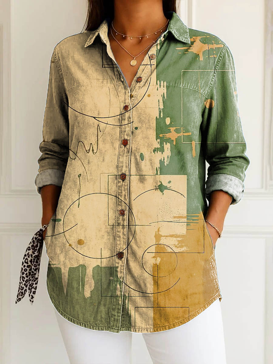 Karla | Abstract Terrain Tee