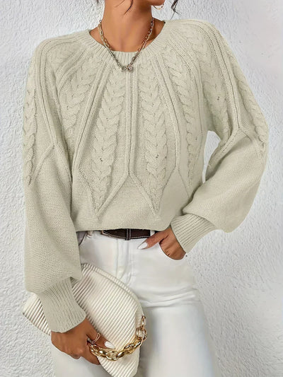 Louisa™ | Handgehäkelter Pullover
