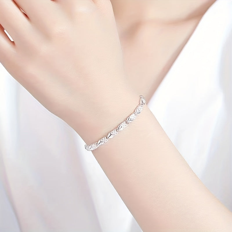 Armband mit einem Kleeblatt für Damen, A - Schmuckgeschenk
