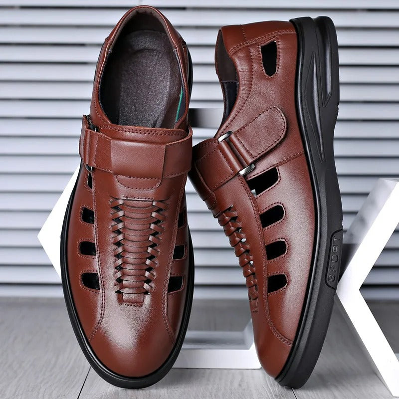 Alaric | Elegante und leichte Ledersandalen