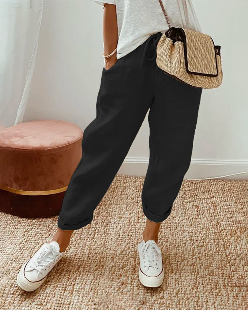Louis | Anti-Sweat Luxe Leinenhosen