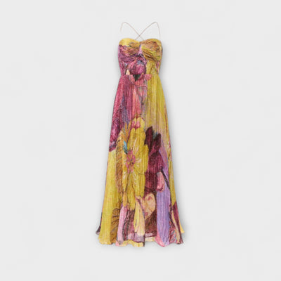 Kiara - Maxikleid mit auffälligem Ikat-Muster