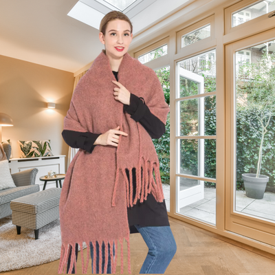 BellaLux - Kaschmir Winter Schal - 1+1 Gratis