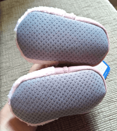 Weiche rutschfeste Lauflernschuhe für Babys mit Lamm-Motiv – Schrittchenwarm