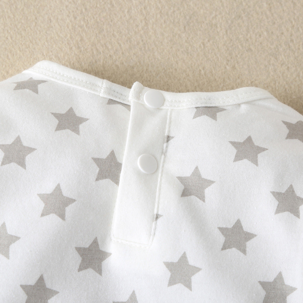Weicher Baby-Jumpsuit mit Elefantenmotiv – KuschelZeit