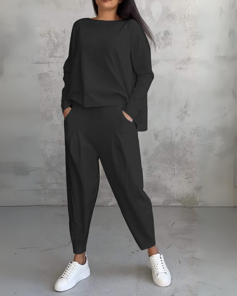 Dorothea | Elegantes und bequemes zweiteiliges Set