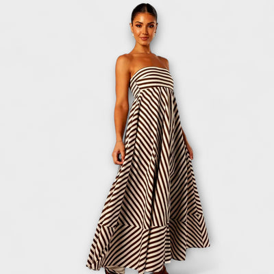Maxikleid mit Rüschenshirt von Nachtzauber