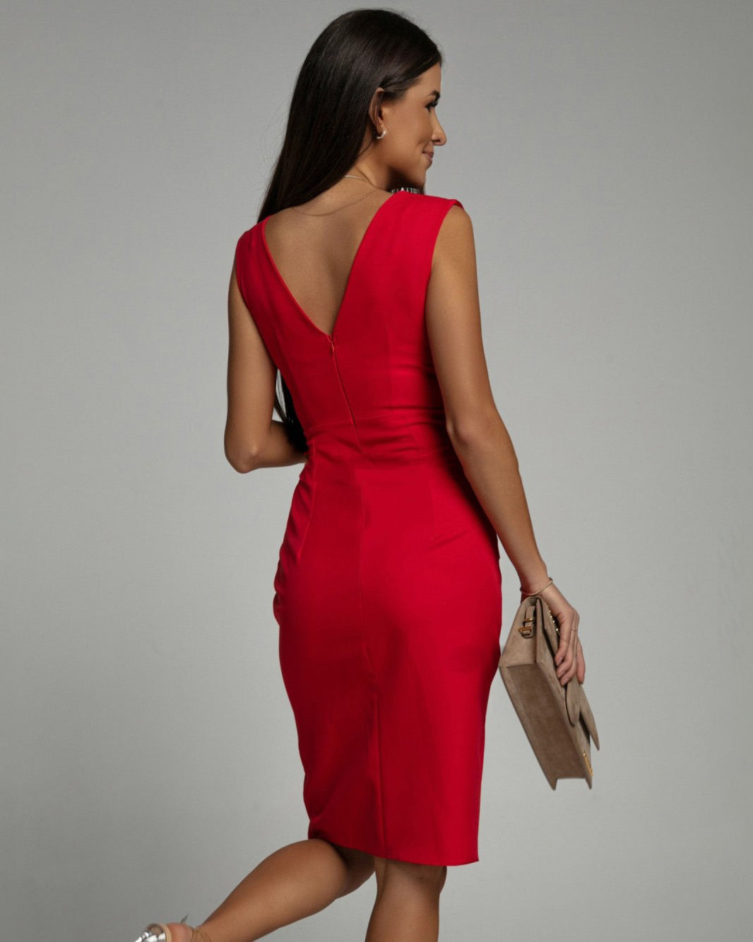 Elisa | Elegance Ärmelloses Kleid