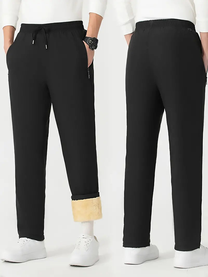 Alpenwärmer | Winddichte Winterhose mit luxuriösem Schaffellfutter