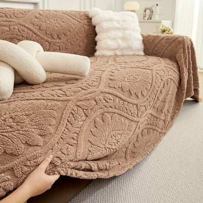 Vintage Jacquard Shu Velveteen Sofabezug
