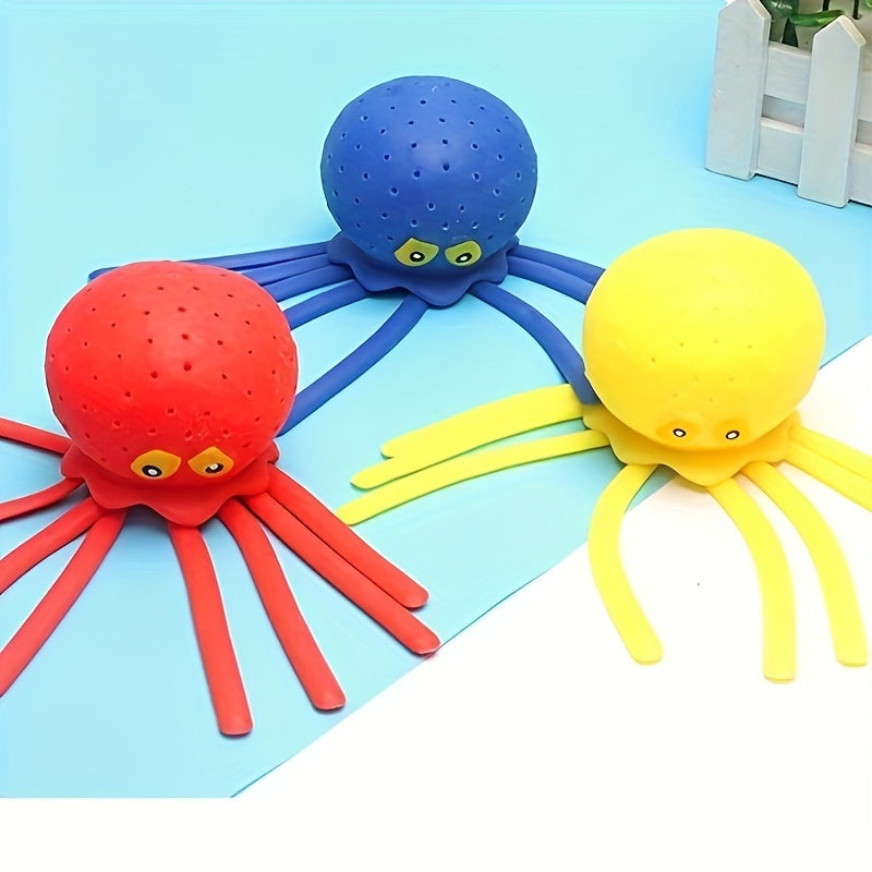 Badezimmer-Oktopus – Geschenk für Enkelkinder – Sommer-Spritz-Badespielzeug