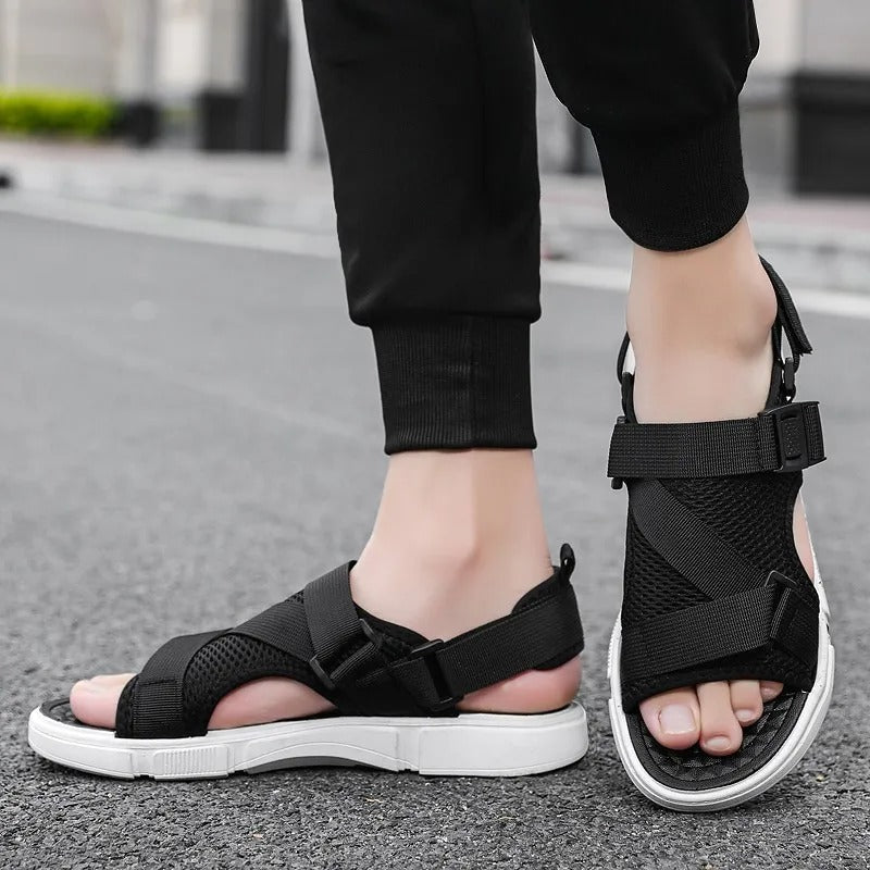 David | Bequeme, atmungsaktive Sandalen