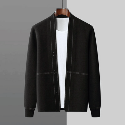 Rainer | Bequeme Strickjacke aus Wolle