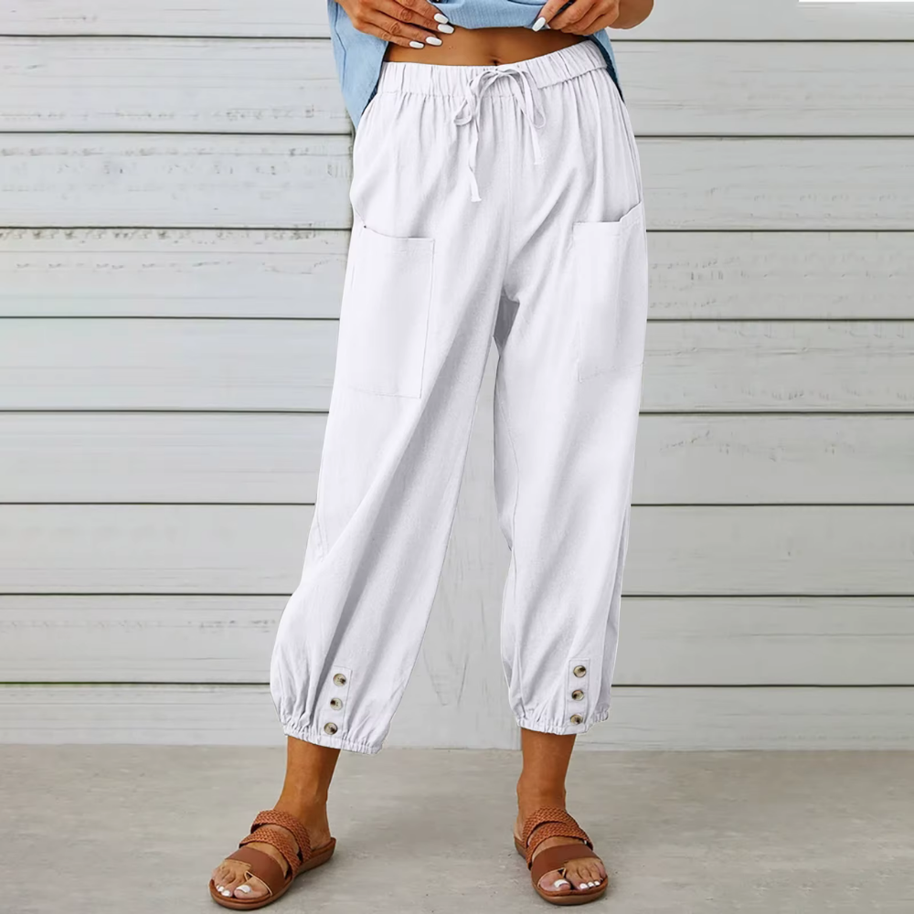 zeyra – die lässige haremshose mit hoher taille und bindegürtel für mühelosen stil