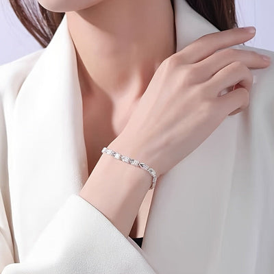 Armband mit einem Kleeblatt für Damen, A - Schmuckgeschenk