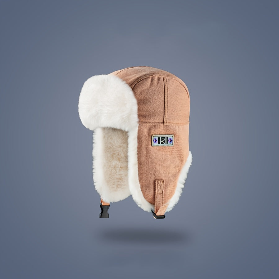 Anja | Elegante Winter Pilotenhoed mit Warmen Ohrflappen