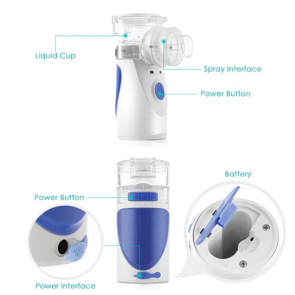 Aerovita | Tragbarer Mini Ultrasonic Inhalator