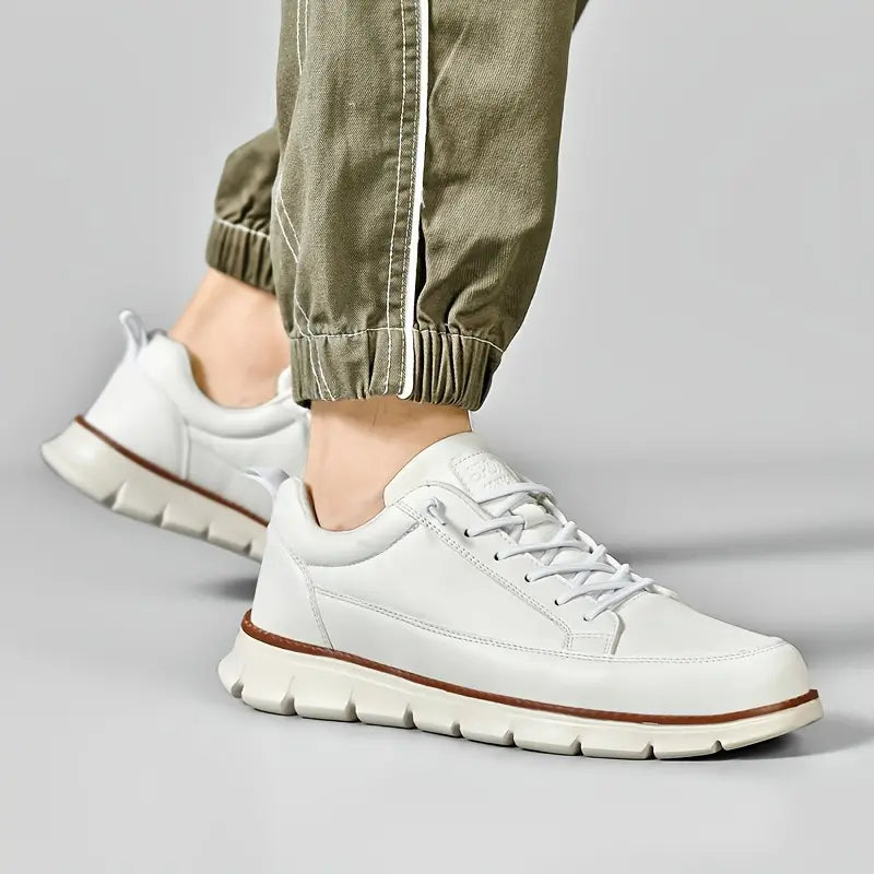 Frederick | Stylische Leder Turnschuhe