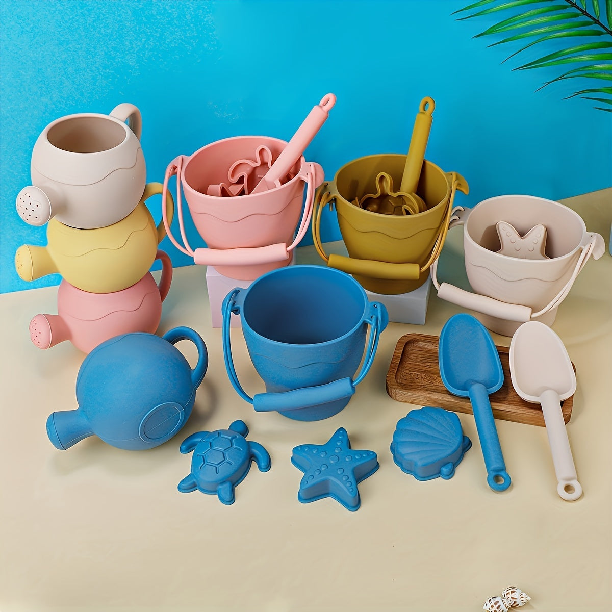 Baby Strandspielzeug Sandspielset & Badeset – In bunten Farben!