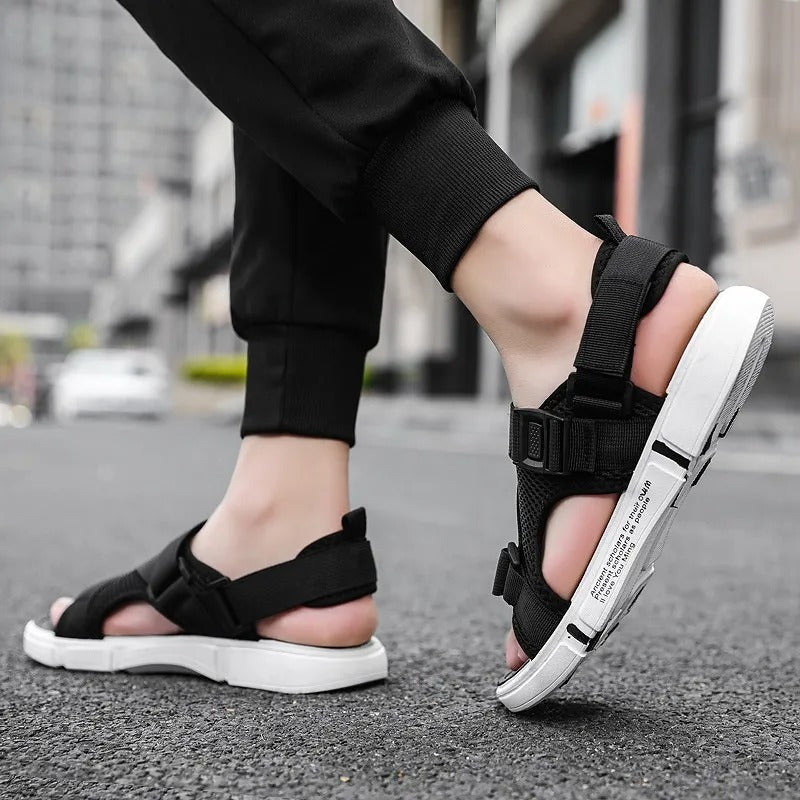 David | Bequeme, atmungsaktive Sandalen