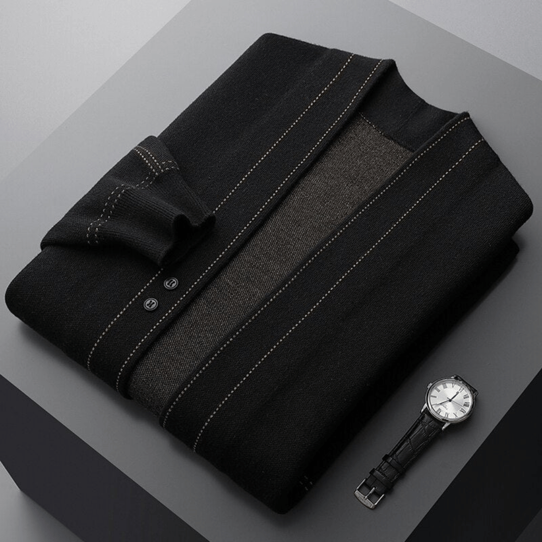 Rainer | Bequeme Strickjacke aus Wolle
