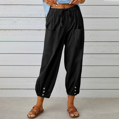 zeyra – die lässige haremshose mit hoher taille und bindegürtel für mühelosen stil