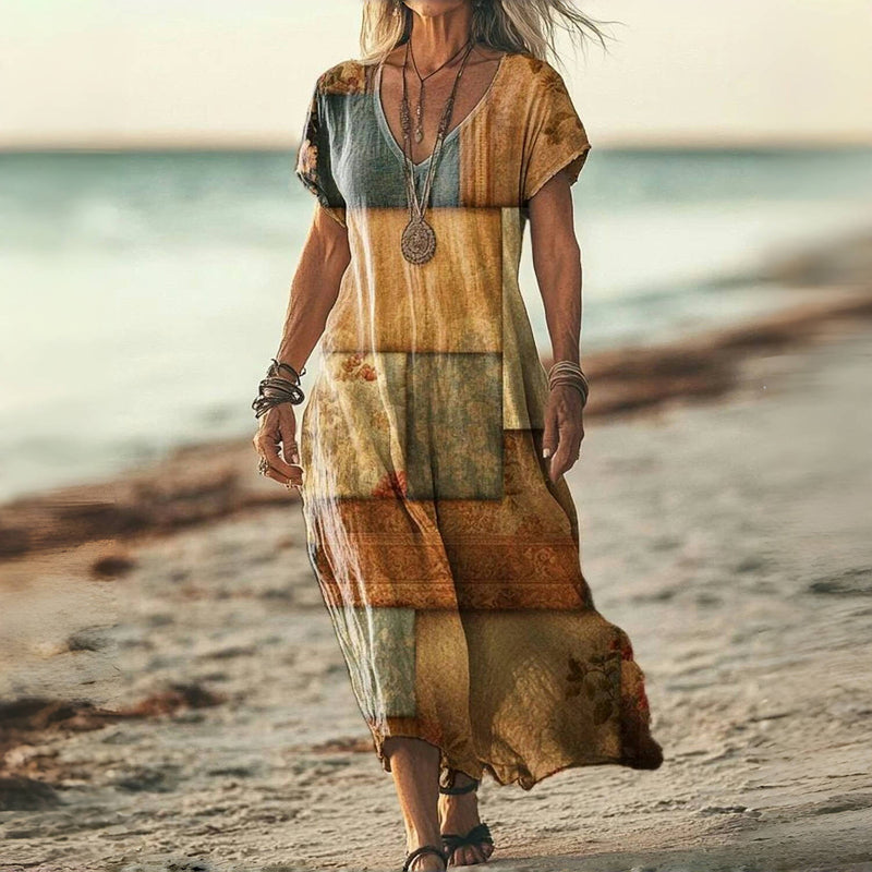 Arlete™ - Vintage Lässiges Kleid