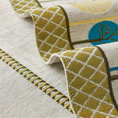 Boho-Stil Sofabezug – Design „Mondbeschienene Bäume