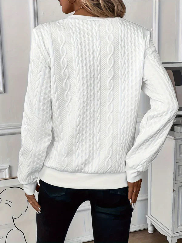 Amy Pullover mit Reißverschluss