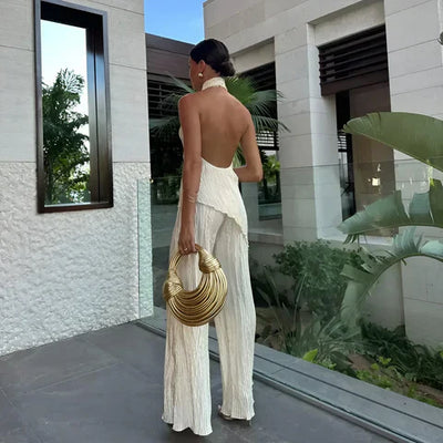 Asymmetrischer Jumpsuit für Damen – Aurenie