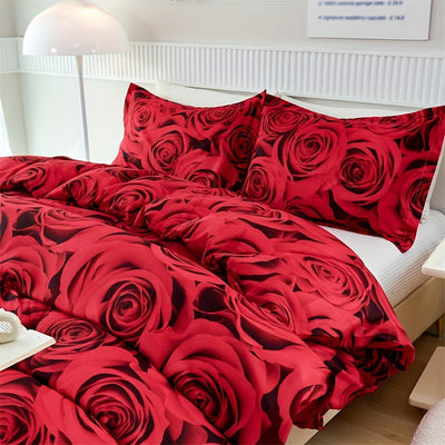 Bettwäsche-Set – Romantisches Rosen-Design für jede Jahreszeit