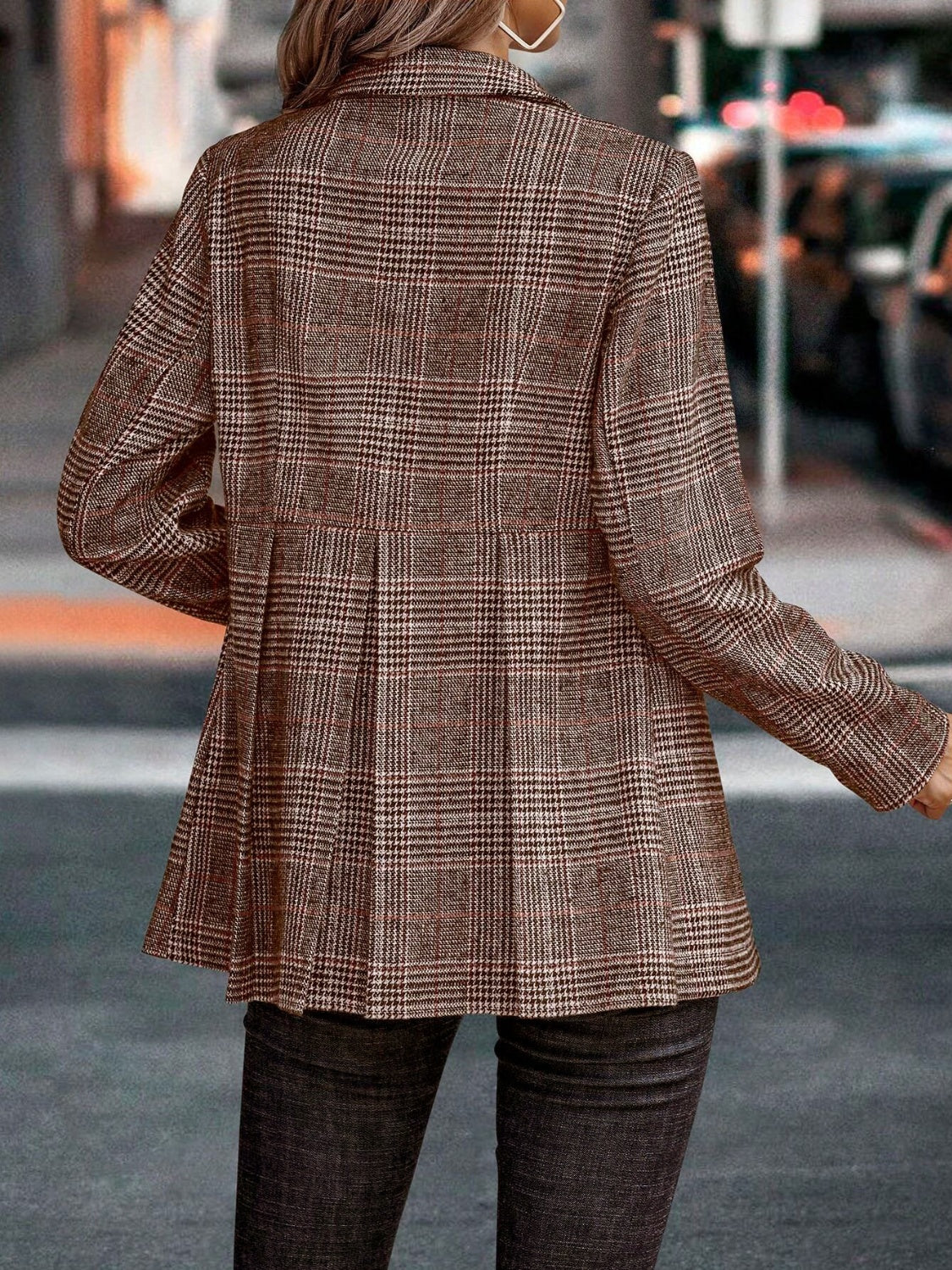 Carola | Karierter Blazer