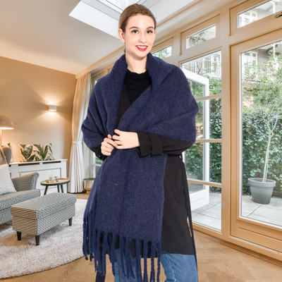 BellaLux - Kaschmir Winter Schal - 1+1 Gratis