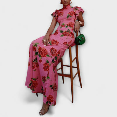 Luna - Maxikleid mit Blumenmuster