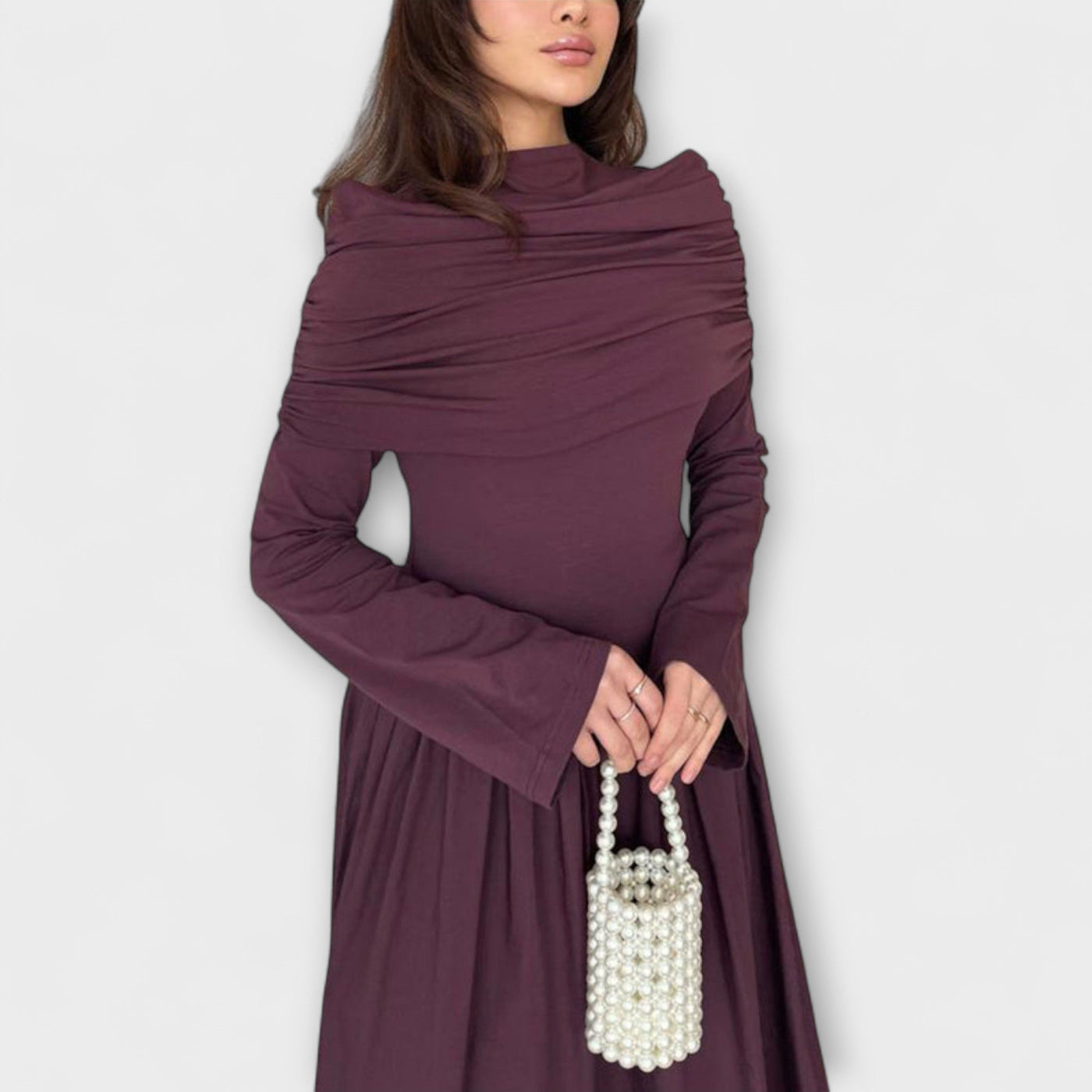 Jessica - Entspanntes Plisseekleid