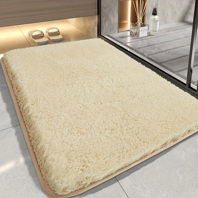 Badezimmer Teppichmatte – Rutschfest, Absorbierend, Flauschig und Weich