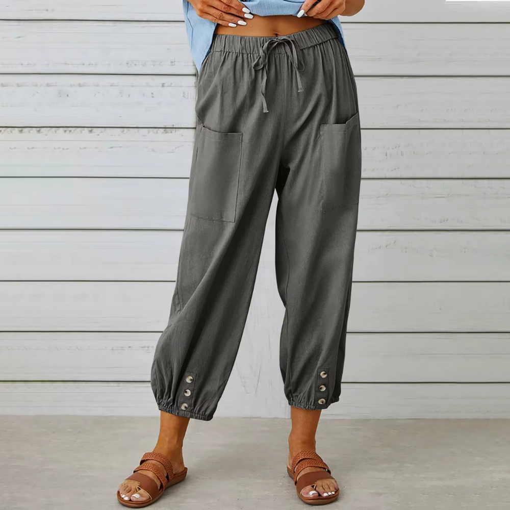 zeyra – die lässige haremshose mit hoher taille und bindegürtel für mühelosen stil