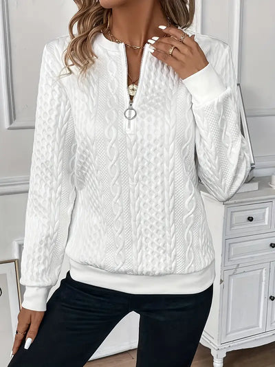 Herald™ - Stilvoller Pullover mit Reißverschluss