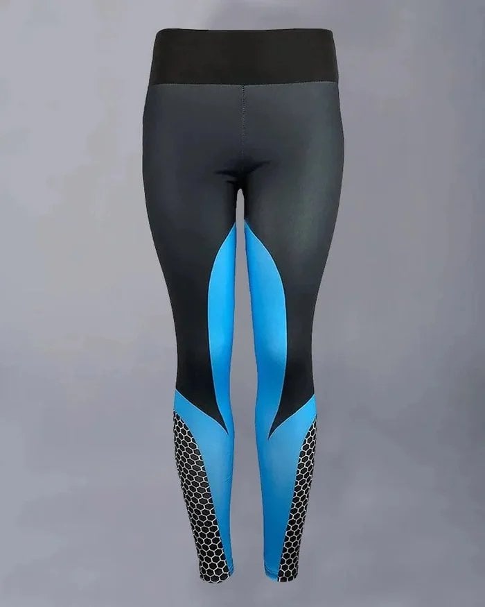 Annelise | Hochtaillierte Farbeblock Sportleggings für maximale Bewegungsfreiheit