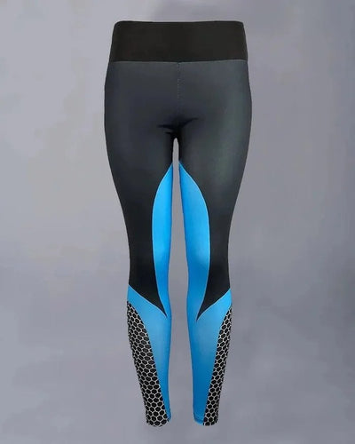 Annelise | Hochtaillierte Farbeblock Sportleggings für maximale Bewegungsfreiheit