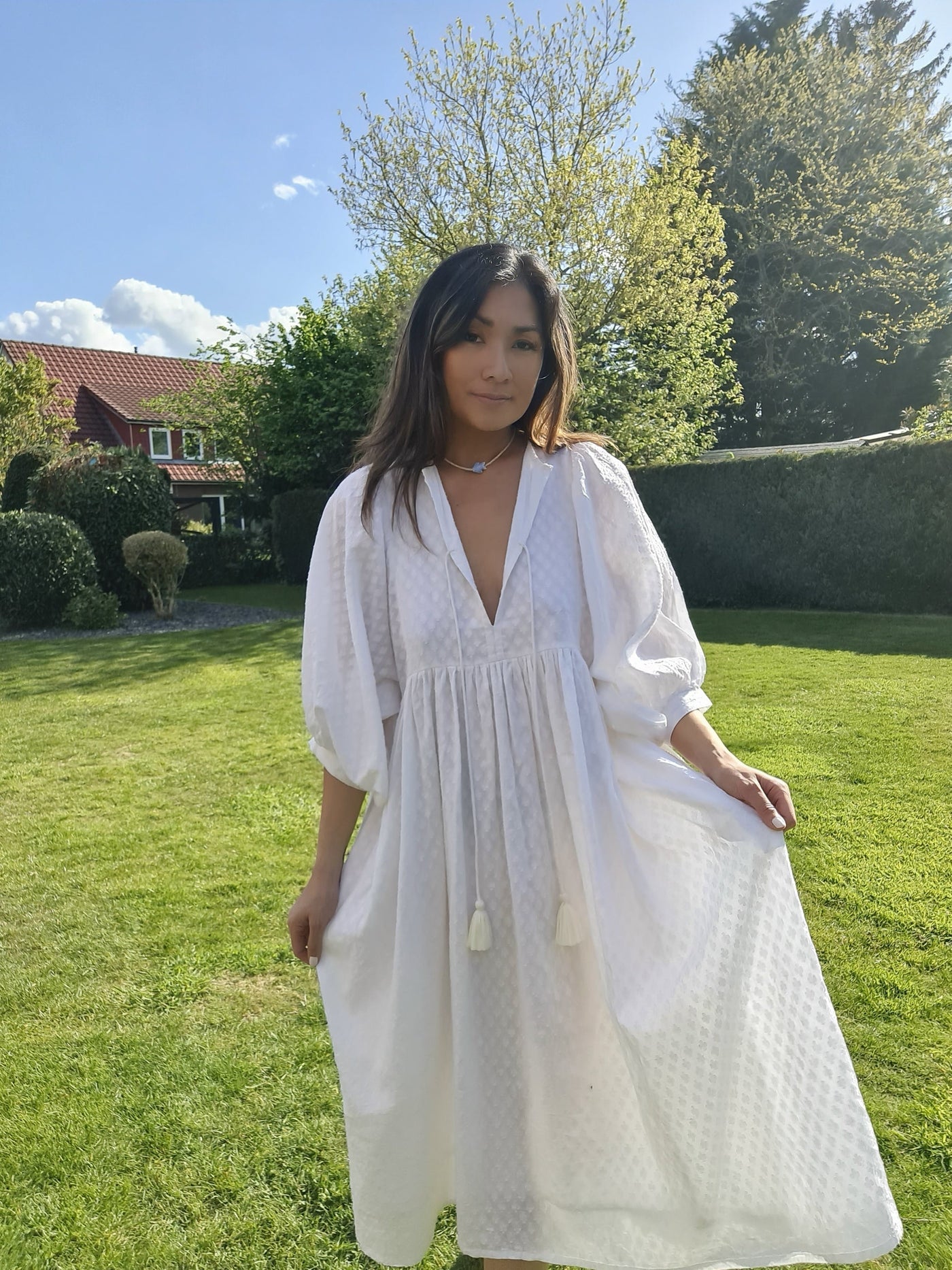 Annie | Langes Midi -Kleid