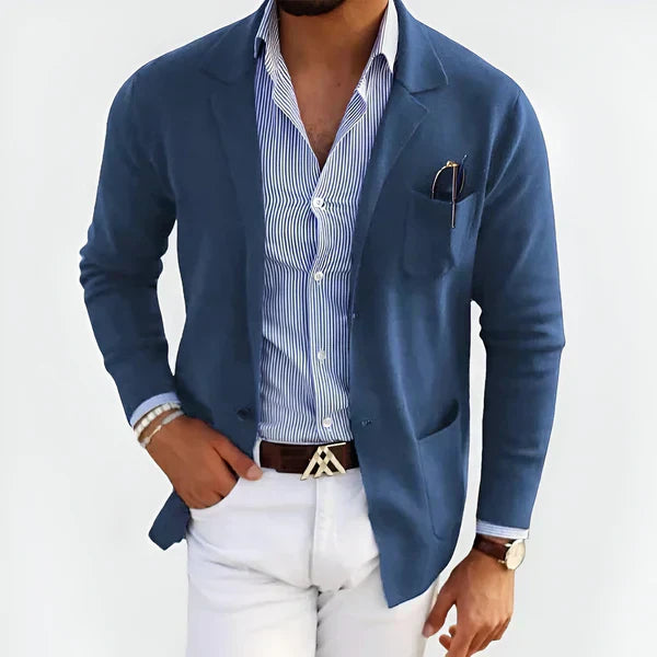 Benjamin™ | Eleganter Wickelcardigan