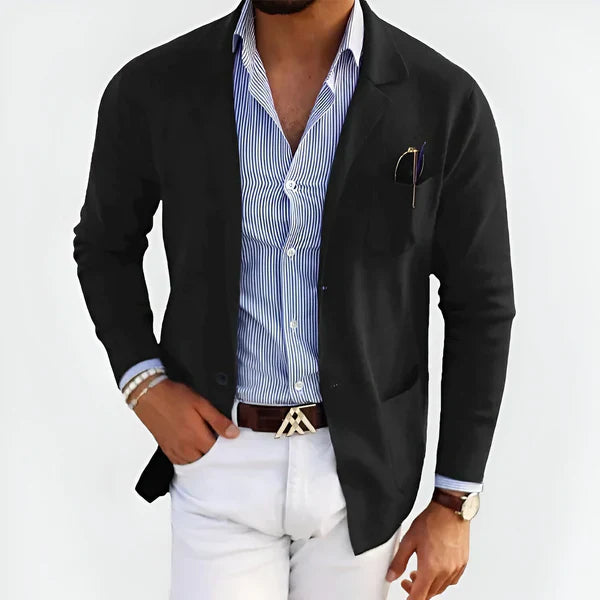 Benjamin™ | Eleganter Wickelcardigan