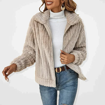 Amara Plüsch Cardigan