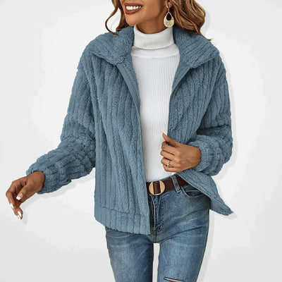 Amara Plüsch Cardigan