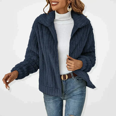 Amara Plüsch Cardigan